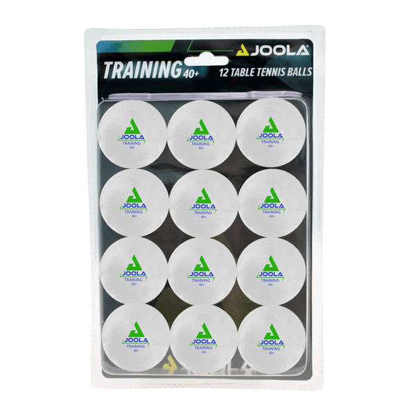 JOOLA Table Tennis Ball - Advance 40+ 12Pcs Pack White