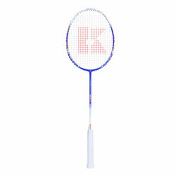KUMPOO Power Control E56LS 82G Badminton Racket Strung - White/Blue