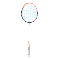 KUMPOO Badminton Racket – Power Control Furry – 82G Strung Red/Orange