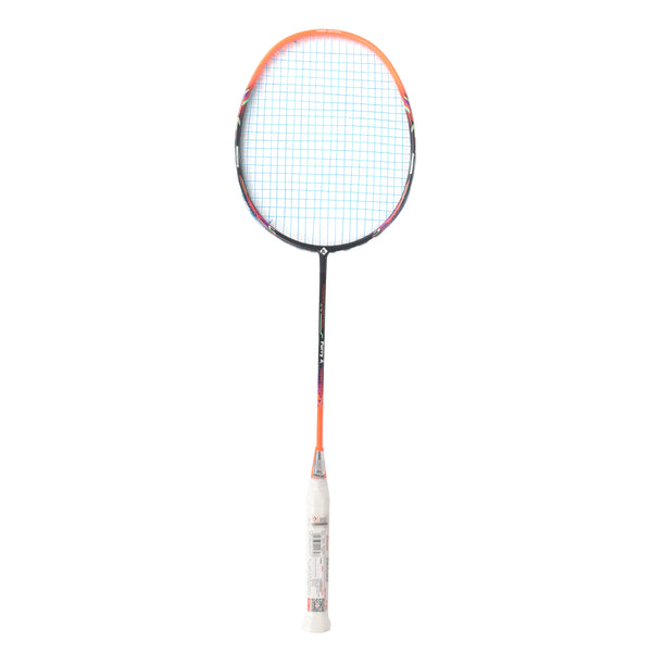 KUMPOO Badminton Racket – Power Control Furry – 82G Strung Red/Orang