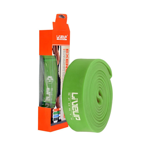 Liveup Resistance Loop Band Latex Heavey  Green 32mm  35–85lbs LS3650