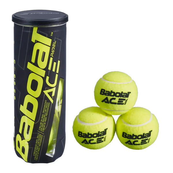 BABOLAT Padel Ball - Ace X3 3PCS Pack Yellow