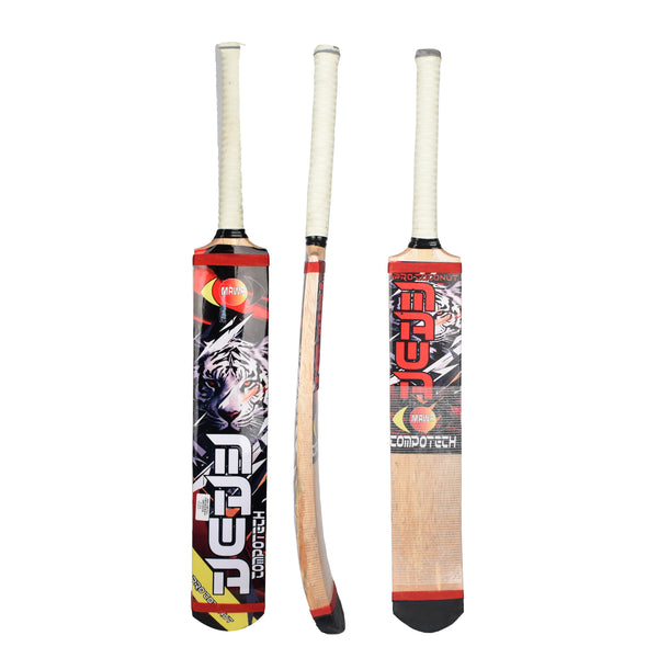 Mawa Cricket Tapeball Bat- Pro Coconut Brown