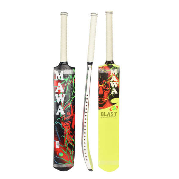 Mawa Cricket Tapeball Bat - Blast Yellow