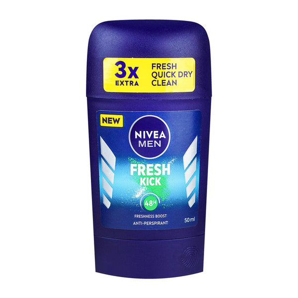 NIVEA Mens Deadorent Stick - Fresh Kick 50ML