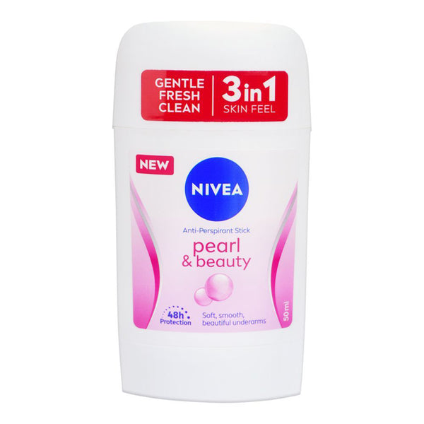 NIVEA Womens Deadorent Stick - Pearl & Beauty 50ML