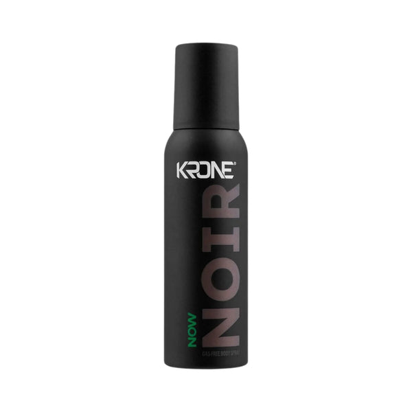 KRONE Noir Now Gas-Free Body Spray, For Men & Women, 120ml