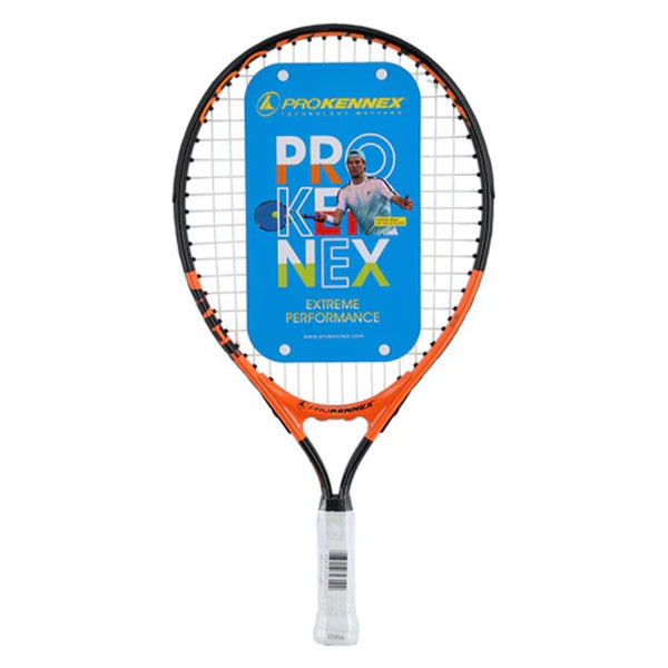 PROKENNEX Tennis Racket – ACE 19 Inch Junior Strung Orange/Blue