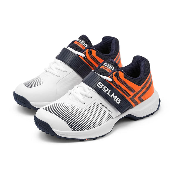 SOLM8 Cricket Turf Shoes - S8 Navy/Orange