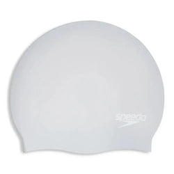 Speedo Swimming Cap - Silicon Long Hair Adults - Silver