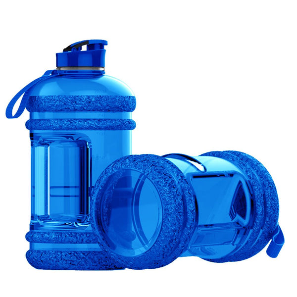 Apollo Gym Bottle – Sports Water Bottle Large Capacity 2.2 Litres – Blue 2456 322 401425