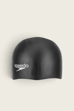 Speedo Swimming Cap - Silicon Adult's - Black