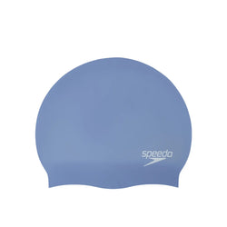 Speedo Swimming Cap - Silicon Long Hair Adults - Blue
