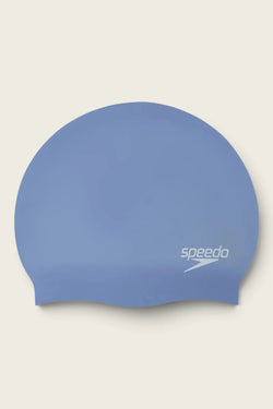 Speedo Swimming Cap - Silicon Adult's - Blue