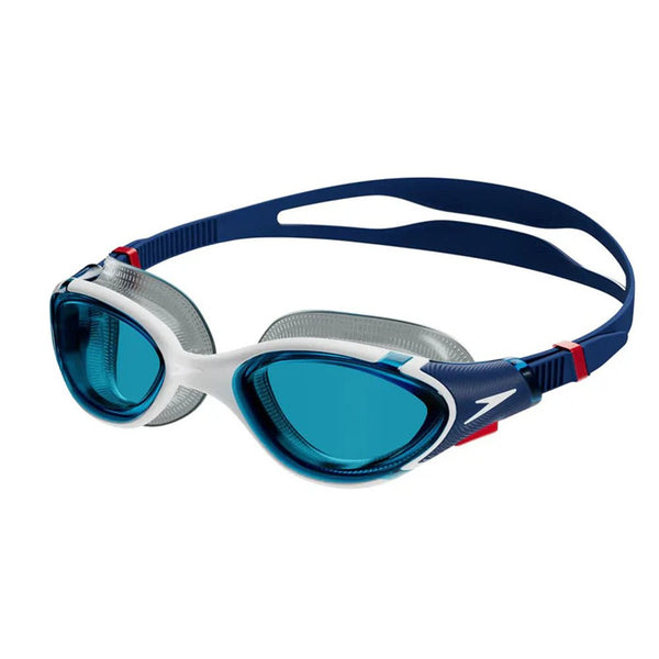 Speedo Swimming Google - Biofuse 2.0 For Adults - Blue/White Model 800233214502