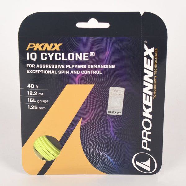 PROKENNEX Tennis String - IQ Cyclone 16L Green