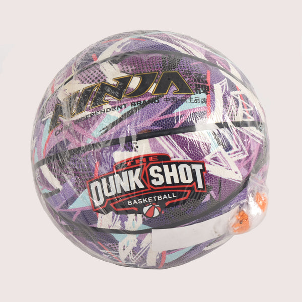 NINJA Basketball 7862 Rubber Size 7 Purple Camo