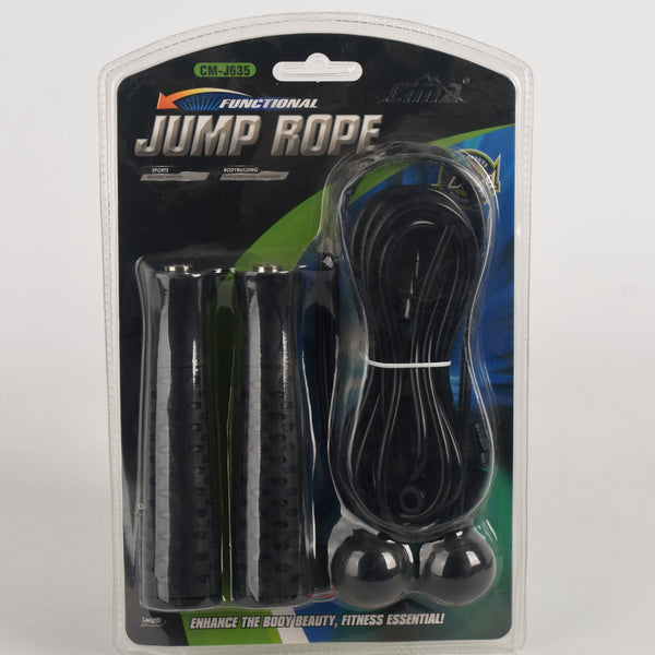 CIMA Jump Rope - J635 Adjustable Black