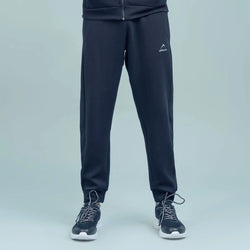 APOLLO 2511 102 062412 Cotton Knitted Sweat Pant Men's - Black