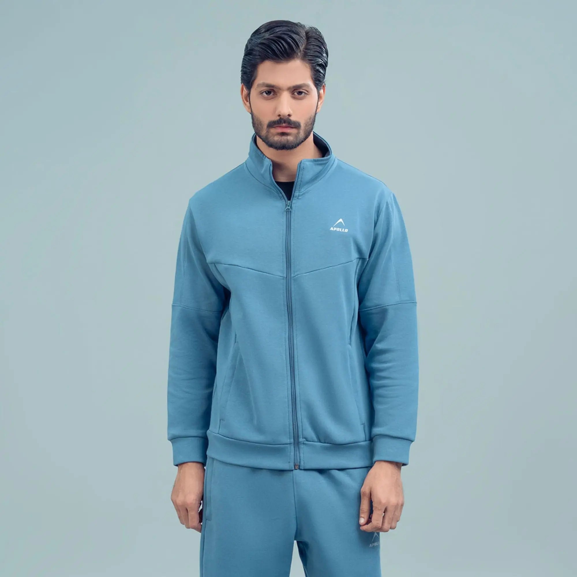 APOLLO Full Zip Sweatshirt Men's - Cotton Knitted 2511 102 102412 ...