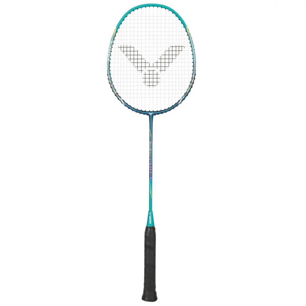Victor Violet Racket Victor Badminton Racket - Aura Speed 130CL 4U Strung Cyan/Blue – Apollo ...