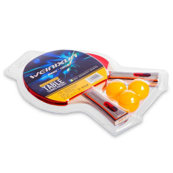 Weinixun Table Tennis Racket - 2 Rackets+03 Balls