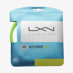 WILSON Tennis String - Luxilon Alu Power 125 Big Banger Technology Lime