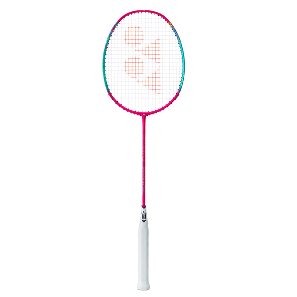 YONEX Badminton Racket - Nanoflare 002 feel 4U5 Pink/Cyan Strung