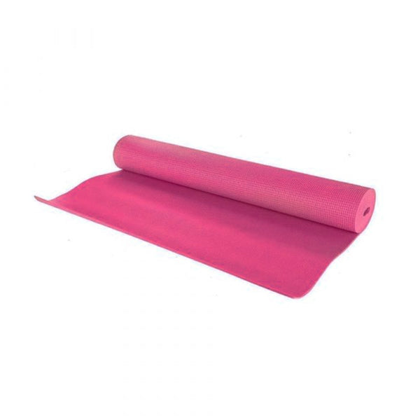 Yoga Exercise Mat - PVC Material 6mm Thickness - Pink