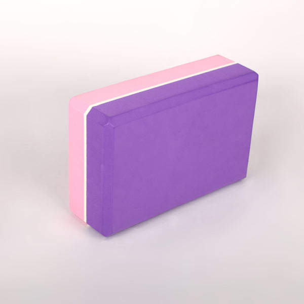 Yoga Exercise Brick - TPE Material 120G Pink/Purple