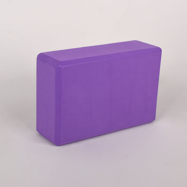 Yoga Exercise Brick - TPE Material 180G Purple