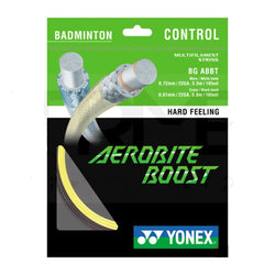 Yonex Badminton string - BG Aerobite Boost Hybrid - Grey/Yellow