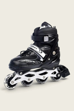 Power Superb Skating Shoes - 2 in 1 Inline - Black