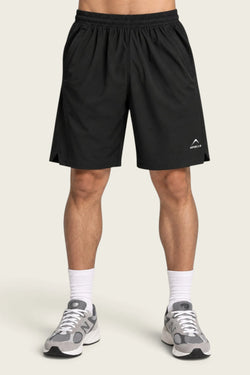 Apollo Men's Training Shorts - Micro Twill 11" Inches - Black