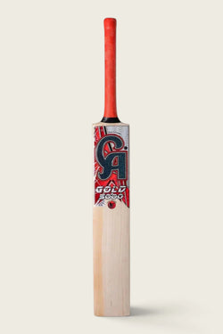 CA Gold 5000 English Willow Cricket Bat - Red