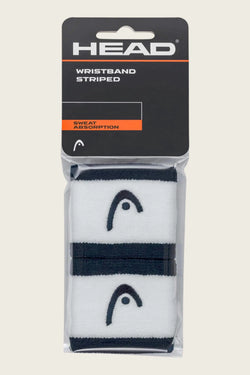 HEAD Wristband - Stripped 2.5 Nylon Navy/White