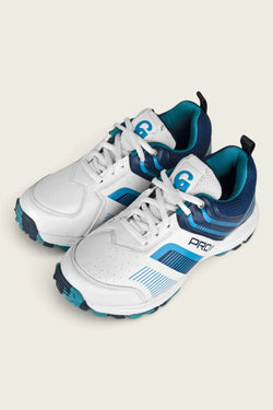 CA PRO Junior Cricket Gripper Shoes - Pro 8 Blue/White