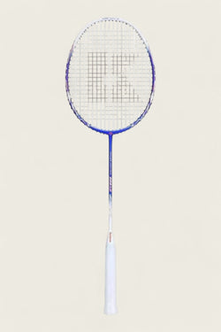KUMPOO Power Control E56LS 82G Badminton Racket Strung - White/Blue
