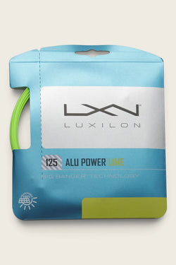 WILSON Tennis String - Luxilon Alu Power 125 Big Banger Technology Lime