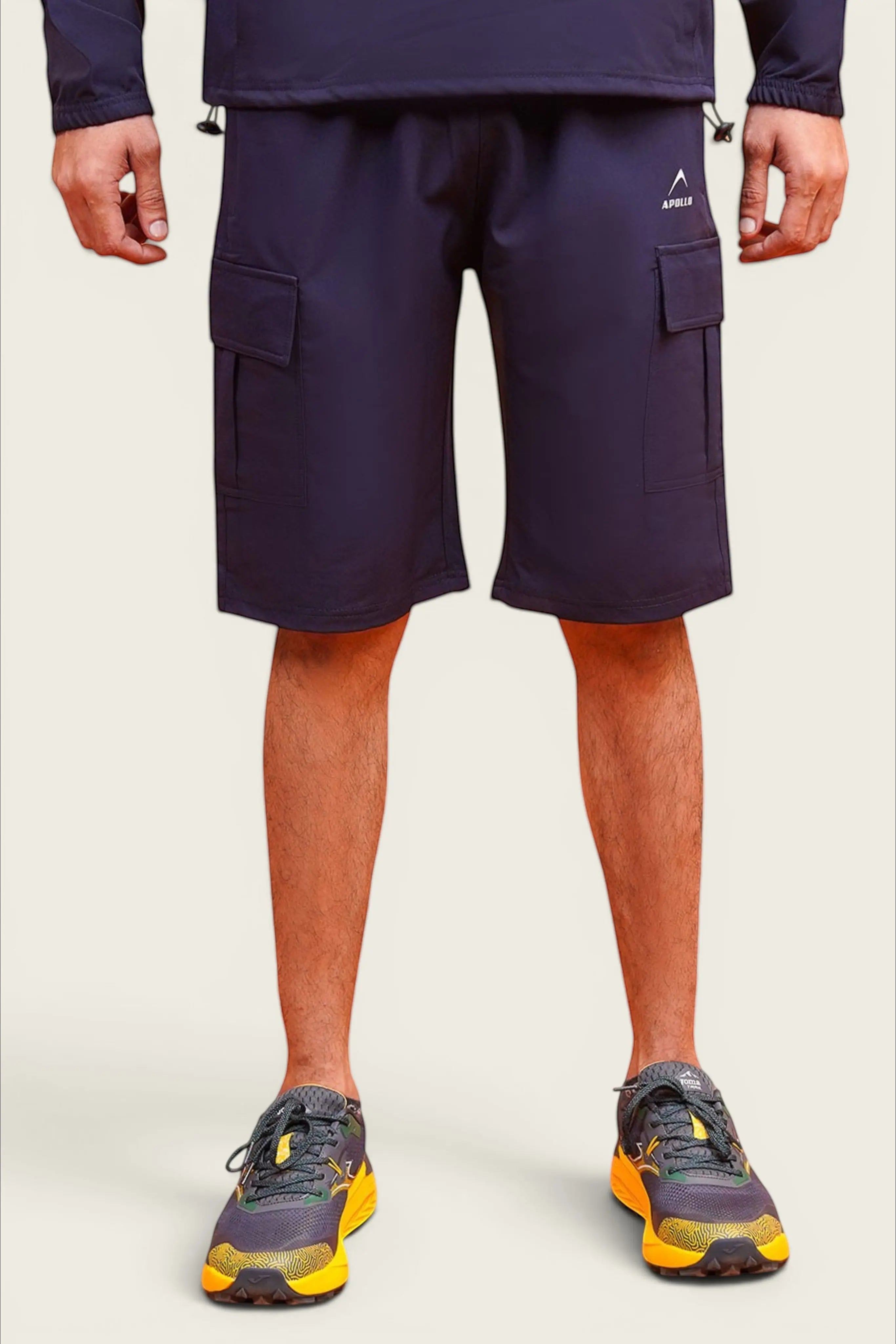 APOLLO 11 Inch Men's Athletic Shorts | Polyester Terry – Apollo Sports