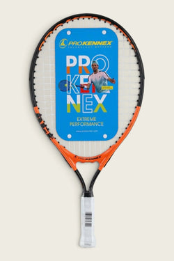 PROKENNEX Tennis Racket – ACE 19 Inch Junior Strung Orange/Blue