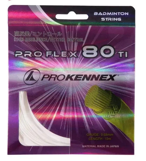 PROKENNEX PRO FLEX Badminton String - Durable & Responsive – Apollo Sports