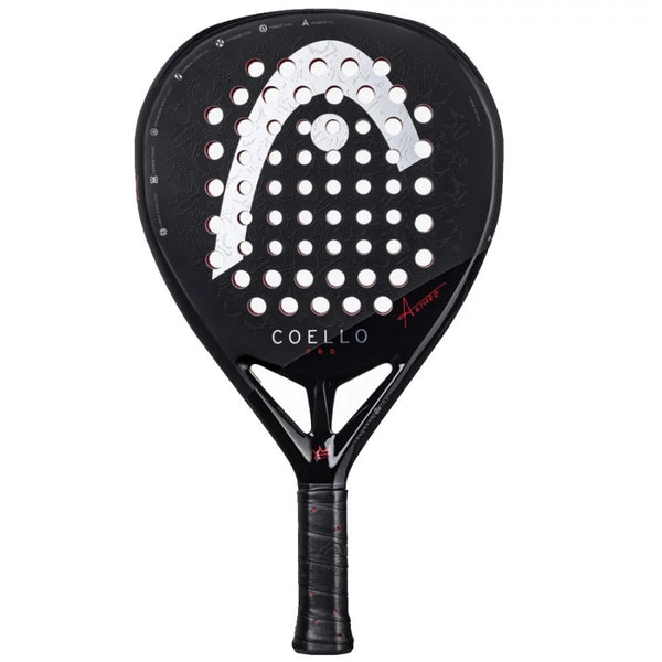 HEAD Paddle Racket - Coello Pro 2025 375G Black/Red