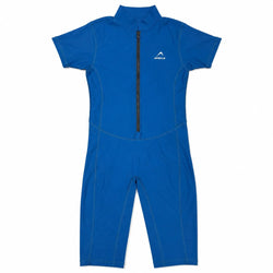 APOLLO Swimsuit Junior Unisex - Lycra Short Sleeve Skinfit 2655 651 150665 Blue