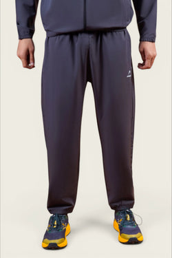 APOLLO 2511 111 062677 Polyester Terry Athletic Track Pant Men's - Dark Grey