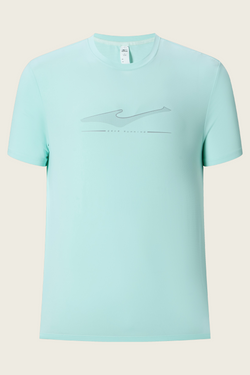 ERKE 11226202246-502 Dri-Fit Polyester Sports T-Shirt Men's - Sea Green