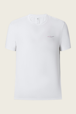 ERKE 11226202248-001 Dri-Fit Polyester Sports T-Shirt Men's - White
