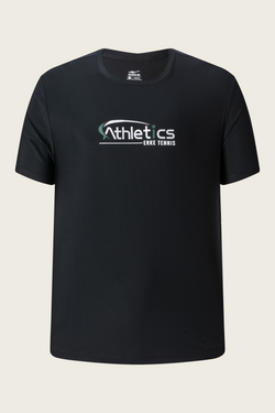 ERKE 11226202265-003 Dri-Fit Nylon Sports T-Shirt Men's - Black