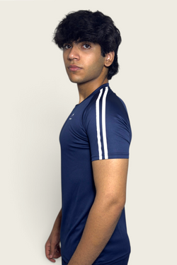 Apollo 2611 101 020301  Men's Interlock T- Shirt - Navy