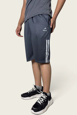 Apollo Men's Sports Shorts - Interlock Micro - Grey